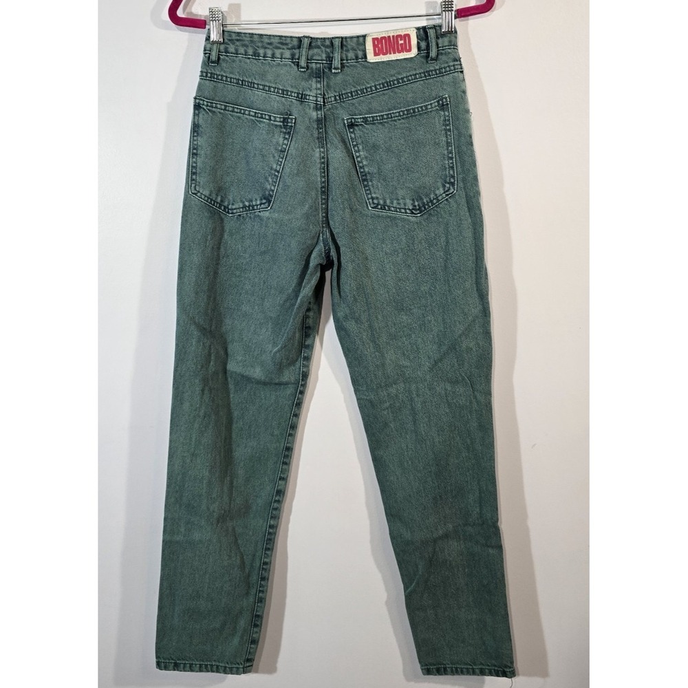 Bongo Forever 21 Women's Size 27 Green Lightwash Denim Jeans
